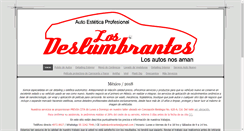 Desktop Screenshot of losdeslumbrantes.com.mx